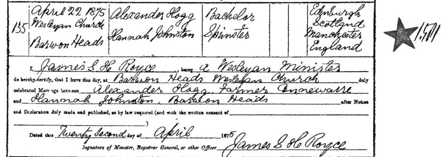 1875-04-22_-_marriage_certificate_-_marriage_of_alexander_hogg_and_hannah_johnston_page_1_-_victorian_bdm.jpg